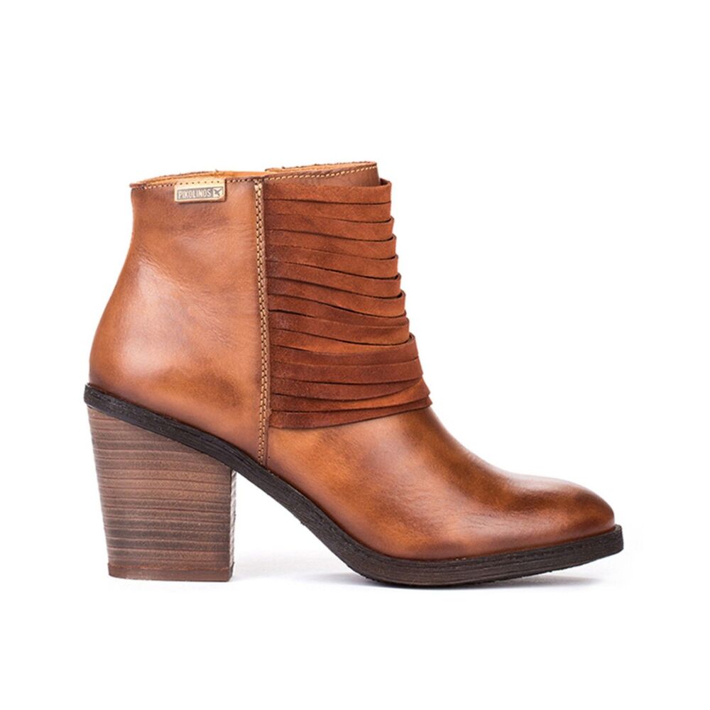 PIKOLINOS Brown Ankle Boots